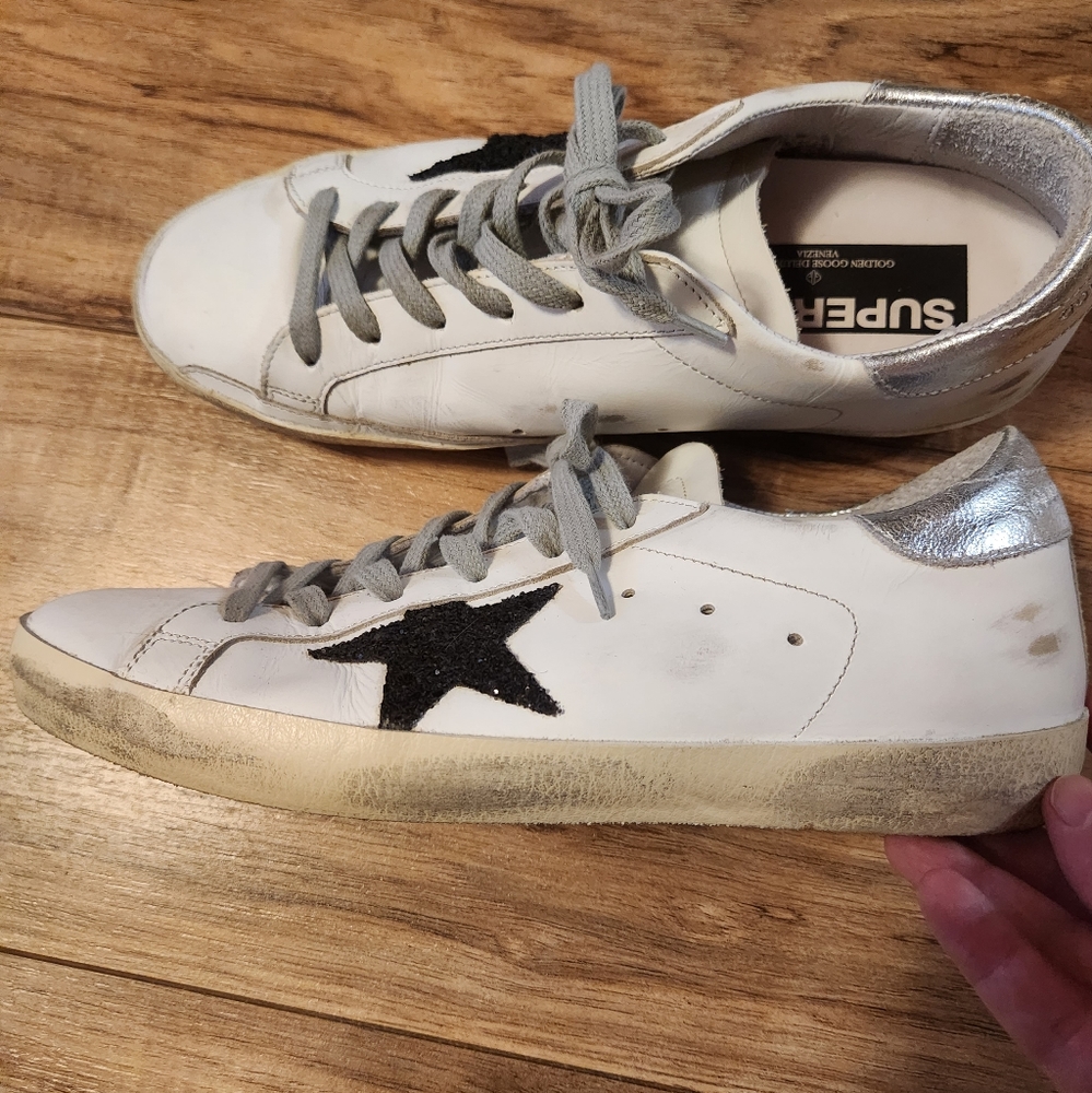 Golden goose superstar leather sneakers authentic - Picture 4 of 6